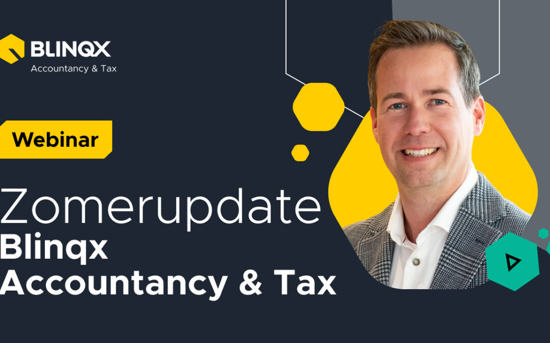 Zomerupdate webinar Blinqx Accountancy & Tax