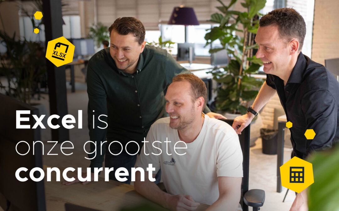 Excel is onze grootste concurrent